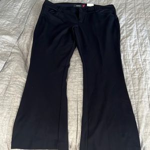 Torrid Size 22 Navy Slim Boot Ponte Pants